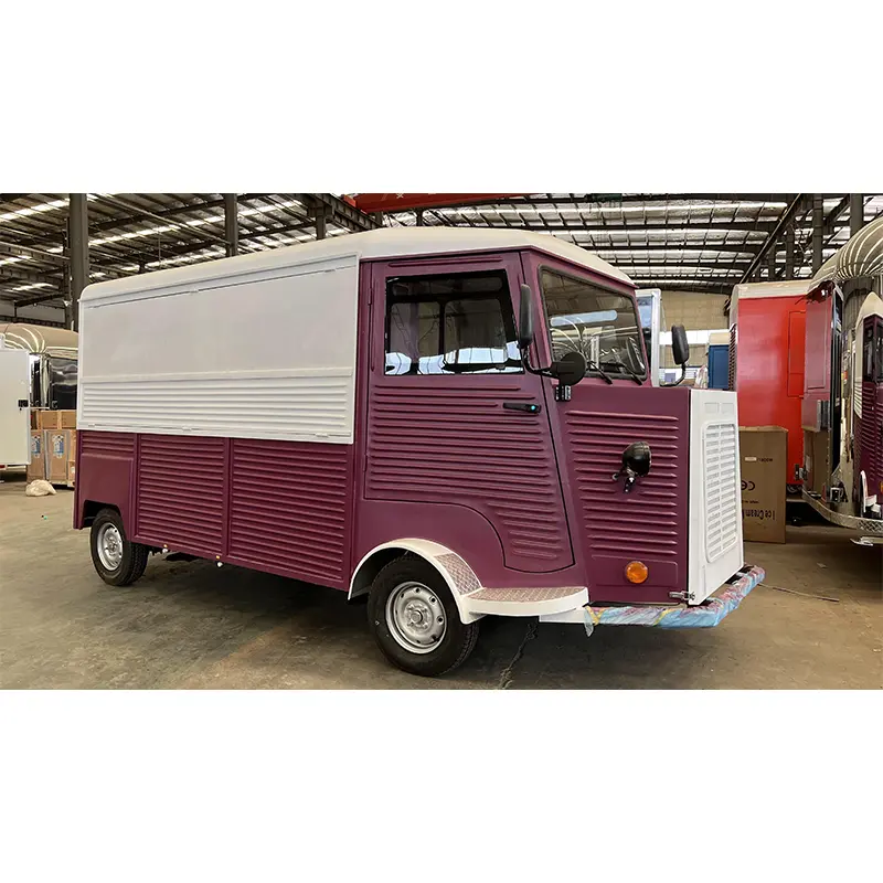 Vintage-Imbisswagen im H-Van-Stil