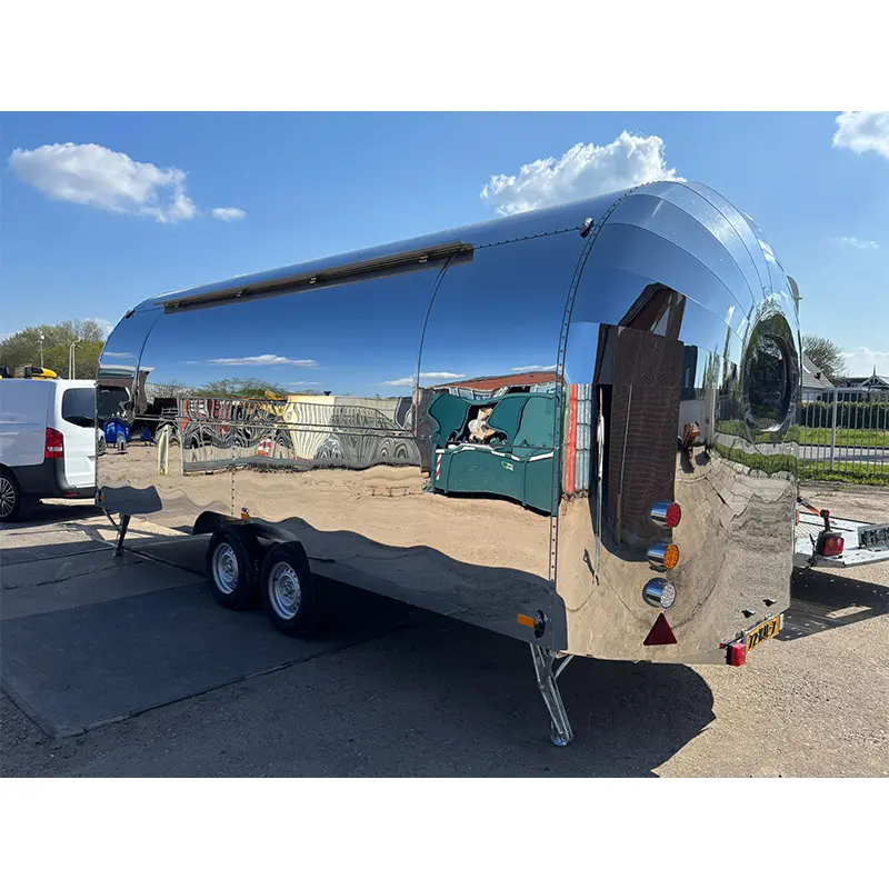 Zweiachsiger Schwerlast-Airstream-Anhänger